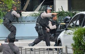 انفجار مرکز جاکارتا را به لرزه انداخت + فیلم