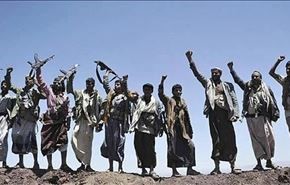 بیرون راندن مزدوران سعودی از یکی از مناطق یمن