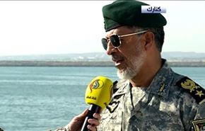 اخطار به ناوشکن بیگانه در منطقه مانور