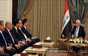 معصوم يدعو لحل المشكلات وبارزاني يصف مباحثاته مع العبادي بالإيجابية