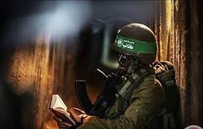 شهادت 2 مبارز قسام بر اثر ریزش تونل