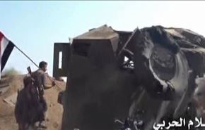مشاهد لتدمير آليات للعدوان السعودي في ميدي