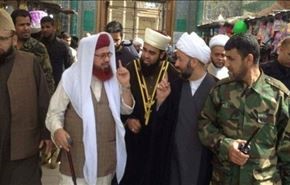 نماز پیروزی درجنوب سامرا با حضور شیعیان و اهل تسنن