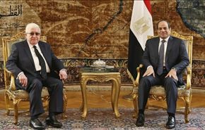 معصوم خلال لقائه السيسي: نسعى لبناء جيش وطني على أسس مهنية