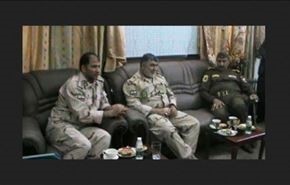 قائدا حرس الحدود الايراني والعراقي يلتقيان في مدينة الفاو