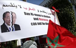 فحاشی به دبیر کل سازمان ملل در مغرب