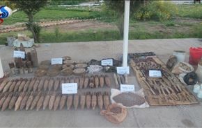 تصاویر؛ کشف بزرگترین کارگاه ساخت بمب و موشک داعش