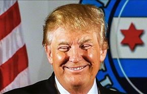 نمایش ترامپ برهنه در لندن به دلیل ممنوع شدن آن در آمریکا!