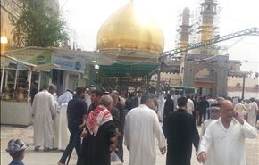 حضور عزاداران در حرم مطهر امام هادی (ع) +عکس