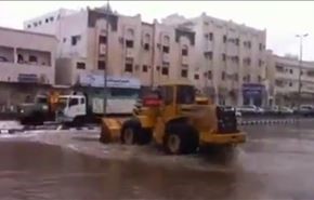 جدیدترین فناوری مقابله با سیل در عربستان! +ویدیو