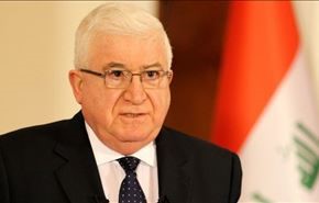 رئیس جمهور عراق: برای جلب حمایت بین‌المللی، باید متحد باشیم