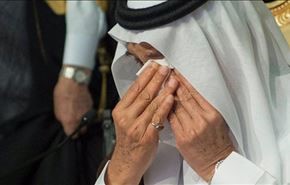 اشک سلمان در مراسم فارغ التحصیلی پسرش 