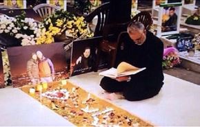 حضور سردار سلیمانی درمنزل ه شهید «مصطفی بدرالدین»