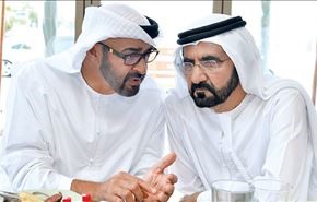 ابن راشد يمهد محمد بن زايد للرئاسة..