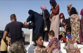 بسیج مردمی عراق: با آوارگان فلوجه دیدار کنید