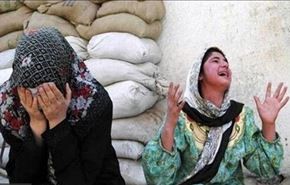 شستن دستان مادر با خون دخترش در سوریه