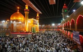 5 ملايين زائر يحيون ذكرى استشهاد الامام علي (ع) في النجف
