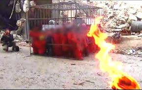 داعش 52 جوان عراقی را زنده درآتش سوزاند