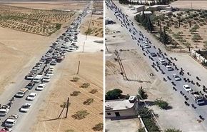 عکس‌های مستندِ استفادۀ داعش از سپر انسانی