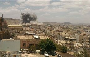 14 شهيدا بقصف العدوان لسوق وحي سكني في صنعاء
