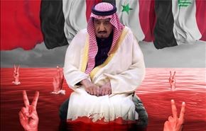 رواد مواقع التواصل ينشرون الصورة التالية للملك سلمان ويكتبون معلقين: الإرادة تنتصر...