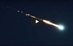ویدیو: شهاب سنگ عربستان موشک یمنی بود!