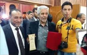 احمد رضا درویش جایزه جشنواره غدیر را به چه کسانی تقدیم کرد؟