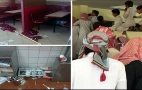 بالصور والفيديو: فوضى بمطعم سعودي شهير بسبب وجبة مجانية