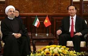 ايران مستعدة لنقل تجاربها الى فيتنام في جميع المجالات