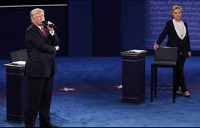 ترامپ: كلينتون معتاد است!