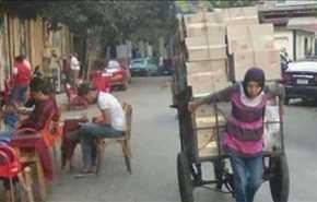 دیدار سیسی با زنی که عکسش مصر را به لرزه انداخت (تصاویر)
