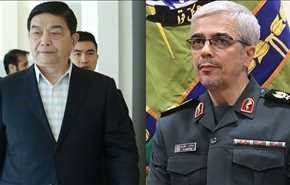 مذاکرات مقامات نظامی ایران و چین در تهران