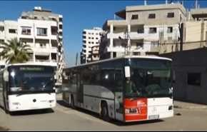 القافلة الأكبر تغادر اللاذقية نحو كربلاء المقدسة لإحياء الأربعين+فيديو