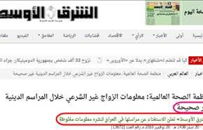 برکناری خبرنگار الشرق الاوسط درپی رسوایی خبری +عکس