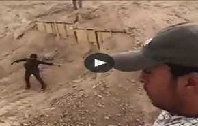 کشف 7 بطری تولید مواد منفجره در موصل (ویدیو)