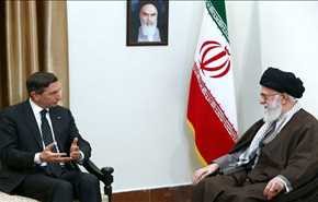 دیدار رئیس جمهوری اسلوونی با رهبر معظم انقلاب