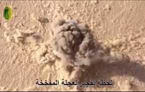 بالفيديو..هكذا يفجر ابطال الحشد العجلات المفخخة