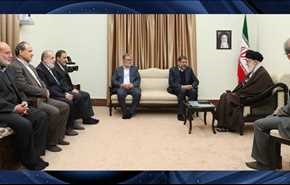 دیدار دبیرکل جنبش جهاد اسلامی با رهبر انقلاب