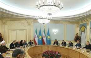 نشست مشترک هیات های عالی رتبه ایران و قزاقستان/ تصاویر