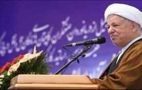 رفسنجاني : ايران يمكن ان تناور مقابل الحظر الامريكي