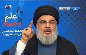 نصر الله: هیچ کس مانند ترکیه از داعش حمایت نکرد