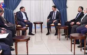دیدار شمخانی با بشار اسد در دمشق + عکس