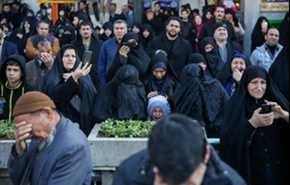 تشییع سه شهید مدافع حرم در مشهد +عکس