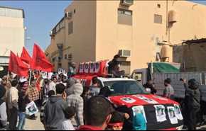 بالفيديو: تشييع جثمان الشهيد عبد الله العجوز في البحرين
