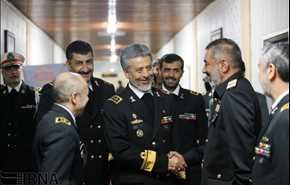 دیدار هیات نظامی پاکستان با فرمانده نیروی دریایی ارتش/ تصاویر
