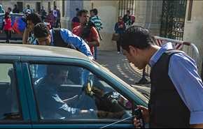 انفجار خودروی زرهی پلیس مصر در عریش