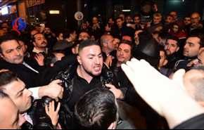 حمله پلیس هلند به گردهمایی حامیان اردوغان