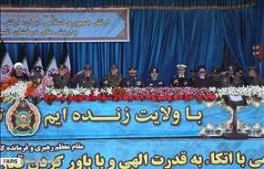 بالصور .. عرض عسكري كبير لمناسبة يوم الجيش الايراني