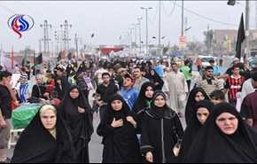 ورود میلیونی زوار امام موسی کاظم (ع) به بغداد