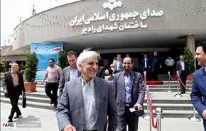 حضور مهندس هاشمی طبا جهت ضبط برنامه راديويی
